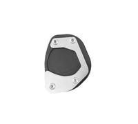 OU SI DUO Placa Soporte Extensión para B&MW F650GS F 650 F650 GS Soporte De Motocicleta Soporte Lateral Placa Extensión Almohadilla Ampliadora 2008-2012(Negro)