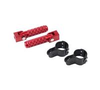 OU SI DUO Reposapiés Motocicleta Apoyapiés Delanteros Carretera Abrazaderas Apoyapiés Plegables para B&MW R1250GS R1200GS F750GS F850GS F 850 R 1250 1200 GS Reposapiés Motocicleta(Rojo)