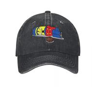 OUAAIECE Cascanueces, mas, Gorra Vaquera con Estampado de Dibujos Animados con diseño Transpirable Gorra de béisbol para Hombre