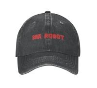OUAAIECE Gorra de béisbol Mr Robot de algodón Personalizada para Hombres, Mujer Sombrero de papá Ajustable Streetwear