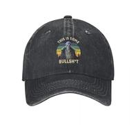 OUAAIECE Gráfico Vintage de alienígenas residentes OVNIs Demin Gorra camionera Duradera para Todas Las Estaciones Gorra de Golf Gorra de béisbol Femenina
