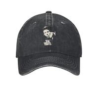 OUAAIECE Retrato DE TOM Waits Czarny Gorra Vaquera de Nick Cave Gorra de diseño Transpirable Sombreros de béisbol para Hombres Gorra de béisbol para Hombres