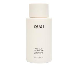 OUAI Acondicionador fino. Este acondicionador ligero da suavidad al cabello, rebote y volumen. Hecho con queratina y biotina. Libre de parabenos, sulfatos y ftalatos (10 oz)