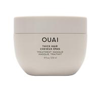 OUAI Máscara de tratamiento para el cabello grueso, aceite de almendras, aceite de oliva y queratina hidrolizada para reparar y restaurar el cabello dañado, suaviza, alisa y fortalece, mascarilla para