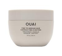 OUAI Mascarilla de tratamiento capilar fino a medio, mascarilla capilar para reparación, hidratación y brillo del cabello, con manteca de karité, queratina y pantenol, cuidado del cabello sin