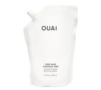 OUAI Recambio de acondicionador para el cabello fino, acondicionador voluminizador hecho con queratina, biotina y aceite de semilla de chía, añade suavidad, rebote y volumen, libre de parabenos