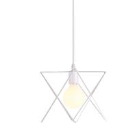 OUBBDVRT Candelera Industrial Retro - Luz de Colgante de introducción V de una Sola cabecera Lámpara Base E27 Moderna, lámpara de araña