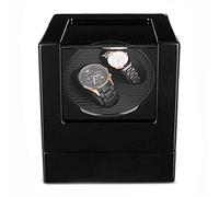 OUBBDVRT Mira la Carcasa, la Caja automática de la Caja de la buoder Buoder Box Box 2 Winder automática Unisex Watch, Doble 100% Hecho a Mano Boder Boxholiday Hermoso hogar