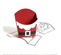 OUBEIDUO Troqueles de corte de metal, troqueles de corte de metal para caja de Navidad, plantilla de álbum de recortes y papel