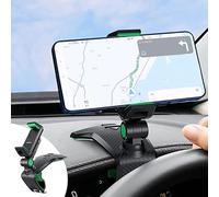 OUBELI Soporte para Teléfono con Mesa de Instrumentos para Automóvil. Soporte versátil para teléfono con rotación de 360 Grados y Ajuste Abrazadera de Resorte, Compatible con Todos los Smartphones.