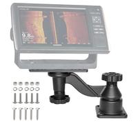 OUBULU Soporte para buscador de peces con brazo oscilante resistente para buscadores de peces y plotters electrónicos marinos con pantallas de 5 a 12 pulgadas, compatible con Garmin Lowrance y más