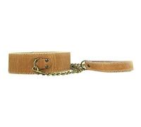 OUCH BROWN COLLAR CON CADENA