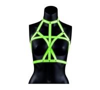 Ouch GITD OU742GLOLXL - Arnés para sujetador, color verde neón