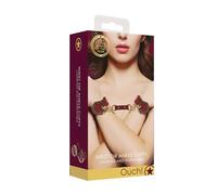 Ouch! Halo - Wrist & Ankle Cuffs - Burgundy