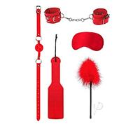 Ouch! Kit De Bondage Introductorio #4 - Rojo 370 g
