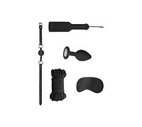 Ouch! Kit De Bondage Introductorio #5 - Negro 390 g