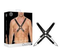 Ouch! Men's Chain Harness - One Size - Black