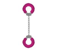 Ouch! Shots Esposas para Tobillos para Principiantes con Pelo, Color Rosa - 120 gr