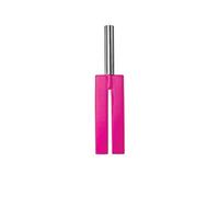 Ouch! Shots Whips and Paddles Leather Pala Abierta, Rosa - 100 gr