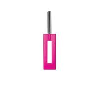 Ouch! Shots Whips and Paddles Leather Pala, Rosa - 100 gr