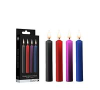 Ouch! Teasing Wax Candles - Parafin - 4-pack - Mixed Colors