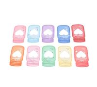 OUCRIY 30 tarjetas de felicitación para el día de San Valentín para niños, intercambio, tarjetas de felicitación para el día de San Valentín con bolsas de plástico, calcomanía de doble cara para