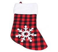 OUCRIY Adornos de calcetines de Navidad, decoraciones de árbol de Navidad, bolsas de caramelos, medias de Navidad, calcetines de Navidad, calcetines de correa para árbol de Navidad, calcetines que