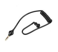 OUCRIY Auriculares estéreo con cable mono para teléfono móvil, antirradiación, con cable