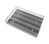 OUCRIY Caja de almacenamiento de pared de acrílico transparente para cortador de bolsillo de 4 capas, para cortadores de cocina, -