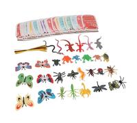 OUCRIY Tarjetas para niños Candy Jar, intercambio de aula, regalos divertidos para niños con pequeños manantiales de animales