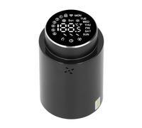 OUCRIY Válvula termostática inteligente de control de temperatura programable de repuesto con válvula de radiador digital, 5-45 °C, para Tuya y Smart Life App