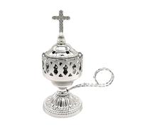 Oud Burner Electric - Soporte de quemador de metal aromático, calentador eléctrico de aroma, difusor de fragancia | Elegant Home Decor Aromatherapy Accessory for Relaxation Meditation Room Ambience