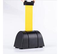OUdini Barrera de Cinturón Retráctil, Barrera Retráctil de Montaje en Pared Magnética, Cinturón de Cola Extraíble de Montaje en Pared, Cordón de Cinturón de Seguridad en Cola/2Pcs/16Ft