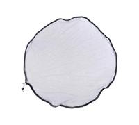 OUDQFCJ 1 Pcs Red para Depósito de Agua de Lluvia - Protección contra Mosquitos, Hojas y Suciedad, Cubierta para Barril de Lluvia con Cordón Ajustable, Red Protectora para Barril Redondo 95 cm (Negro)