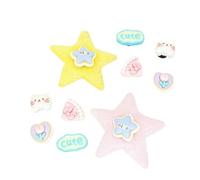 OUDQFCJ 10 piezas Adornos para Zapatos, crocs charms y accesorios crocs, para Sandalias de Zueco, para Niñas, Mujeres, Hombres y Niños, para Zapatos y Pulseras, Regalos de Fiesta,