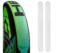 OUDQFCJ 2 pcs Protector de Pala de Pádel Transparente y Rugoso Cinta de Protección de Alto Impacto Ligero y Fácil de Instalar para Máxima Durabilidad