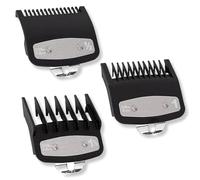 OUDQFCJ 3 Pzs Peine Límite para Cortapelos,Peine Maquina Cortar Pelo,Recortadores De Peine Guía,Cubierta Protectora Cortadora,Peine de Peluqueria Profesional Compatibles con Maquinillas Wahl