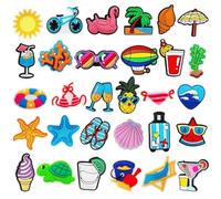 OUDQFCJ 30 Piezas Charms para Crocs, Pines Decorativos de Zapatos, Adornos de Dibujos Animados, Accesorios de PVC para Niños, Niñas, Adultos