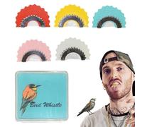 OUDQFCJ 5 Pcs Silbato para Pájaros Infantil Divertido y Mágico Llamador de Aves Silbato de Lengua Tradicional del Oktoberfest de Múnich para Imitar Canto de Pájaros Juguete