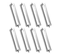 OUDQFCJ 8 cuchillas de repuesto para pelador plano, pelador profesional, pelador turbo