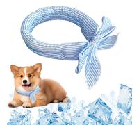 OUDQFCJ Collar Refrigerante Perro,Transpirable Bandana de Hielo para Perro en Verano,Pañuelo Perro Refrescante Ligera,Bandana para Perro Bandana de Enfriamiento para Perros Pequeños Medianos Grandes