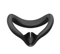 OUDQFCJ Diseño V4 Cubierta Facial de Silicona, Almohadilla de Interfaz Facial Compatible con Meta Quest 3S, No Compatible con Meta Quest 3