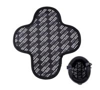OUDQFCJ Forro Transpirable para Casco, Almohadilla Interior para Casco de Moto, Protector de Casco para Carreras de Motocicleta (Negro)