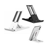 OUDQFCJ Mini Soporte para teléfono Celular Plegable Soporte de Escritorio Plegable Portátil Antideslizante Soporte Móvil Mesa Plegable Soporte Teléfono Mesa Soporte Dock Base Escritorio