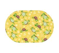 Oudrspo Alfombra de Tierra de diatomeas Natural Absorbente de Secado rápido con Marina, Antideslizante, de Secado rápido, súper Absorbente, alfombras de baño Finas, Alfombra de baño de Piedra, alfom