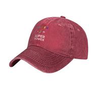 Oudrspo Autism is My Super Power Hat Hombres Mujeres Gorra de béisbol Dad Hat Ajustable Unconstructed Plain Cap