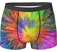 Oudrspo Calzoncillos bóxer Coloridos para Hombres, Calzoncillos bóxer Que absorben la Humedad, Calzoncillos Tipo bóxer, Estampado cómodo Suave