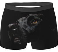 Oudrspo Calzoncillos bóxer de Ropa Interior para Hombres de Perros, bóxers Que absorben la Humedad Calzoncillos bóxer cómodos con Estampado Suave