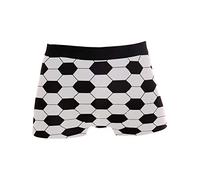 Oudrspo Calzoncillos bóxer para Hombre, Calzoncillos bóxer de fútbol, Calzoncillos bóxer para Hombre antirozaduras, bañadores, Ropa Interior Transpirable para Hombre para papá y Hombre