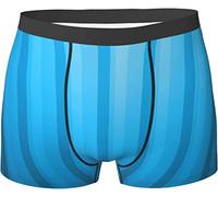 Oudrspo Calzoncillos Tipo bóxer para Hombre, a Rayas, Que absorben la Humedad, Calzoncillos bóxer, cómodos, Suaves, Estampados